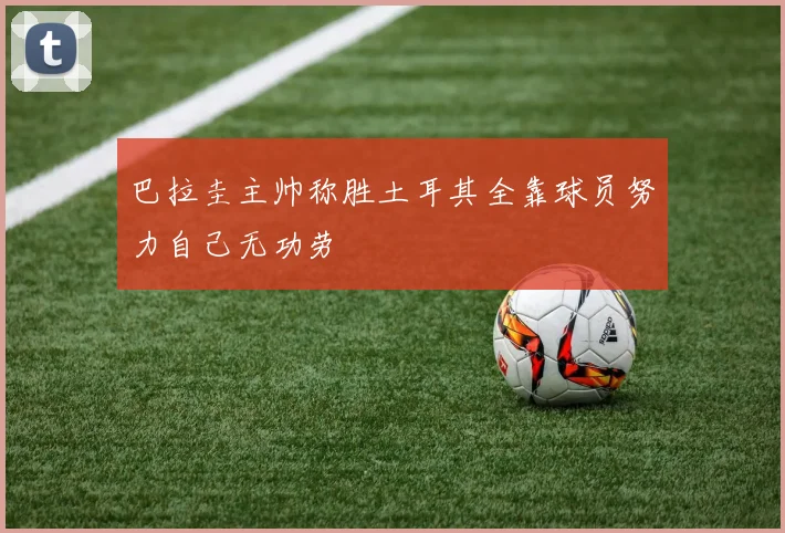 巴拉圭主帅称胜土耳其全靠球员努力自己无功劳